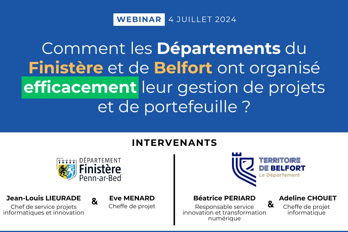 Comment des Conseils Départementaux ont organisé efficacement leur gestion de projets